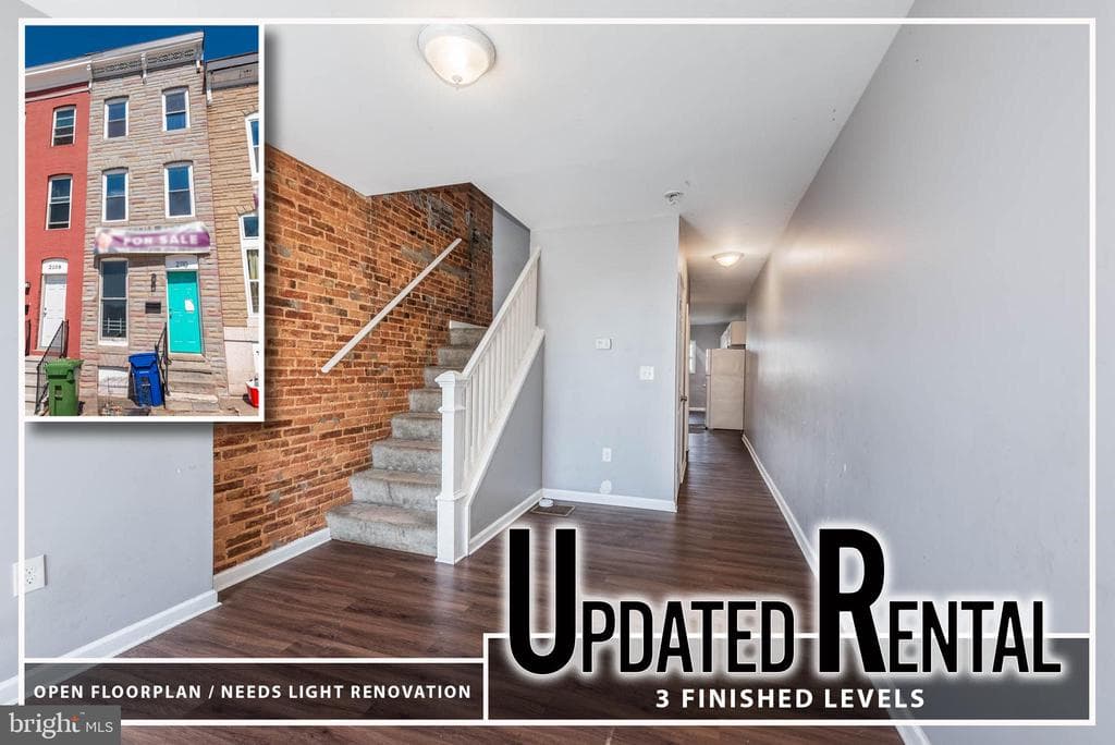 2110 E HOFFMAN ST,BALTIMORE,MD,21213,BALTIMORE CITY - 139900