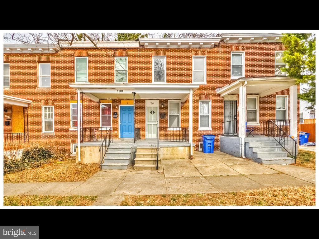 1206 DARLEY AVE,BALTIMORE,MD,21218,BALTIMORE CITY - 55000