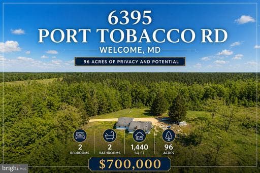 6395 PORT TOBACCO RD, WELCOME, MD, 20693