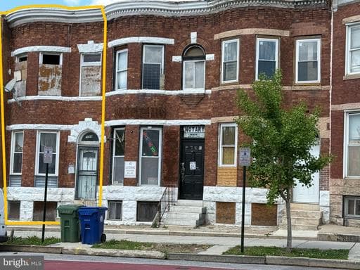 1668 W NORTH AVE, BALTIMORE, MD, 21217