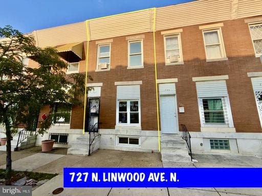 727 N Linwood Ave, Baltimore, MD 21205-2719, United States