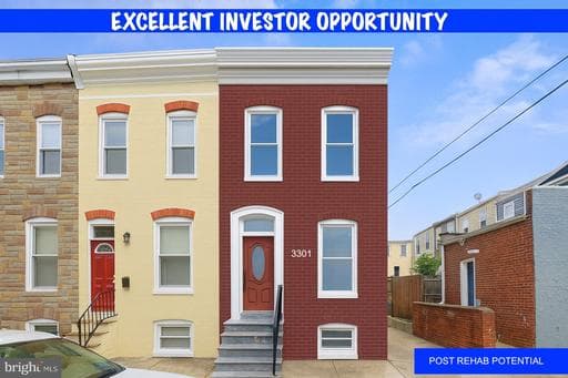 3301 NOBLE ST, BALTIMORE, MD, 21224, BALTIMORE CITY
