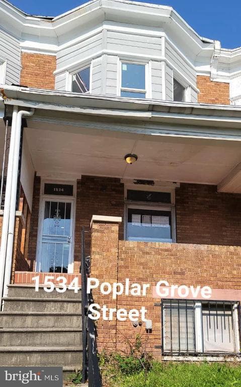 1534 POPLAR GROVE ST,BALTIMORE,MD,21216,BALTIMORE CITY - 165000