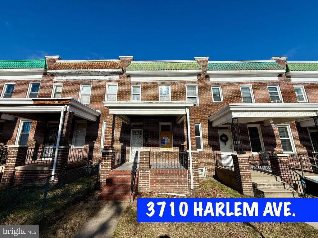 3710 HARLEM AVE,BALTIMORE,MD,21229,BALTIMORE CITY - 109900