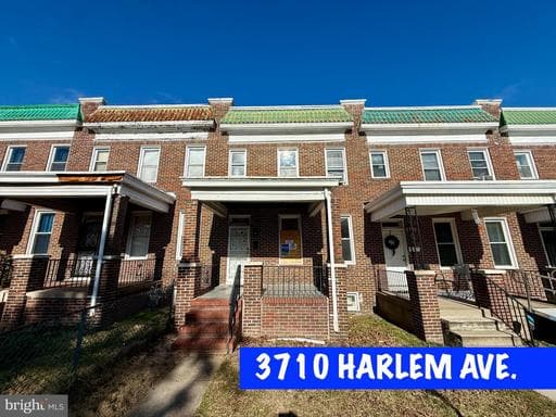 3710 HARLEM AVE, BALTIMORE, MD, 21229, BALTIMORE CITY