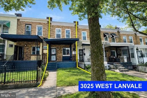 3025 W LANVALE ST, BALTIMORE, MD, 21216