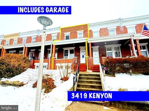 3419 KENYON AVE, BALTIMORE, MD, 21213