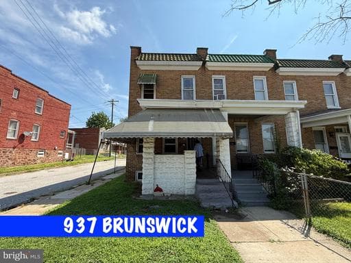 937 BRUNSWICK ST, BALTIMORE, MD, 21223