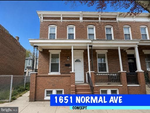 1651 NORMAL AVE, BALTIMORE, MD, 21213