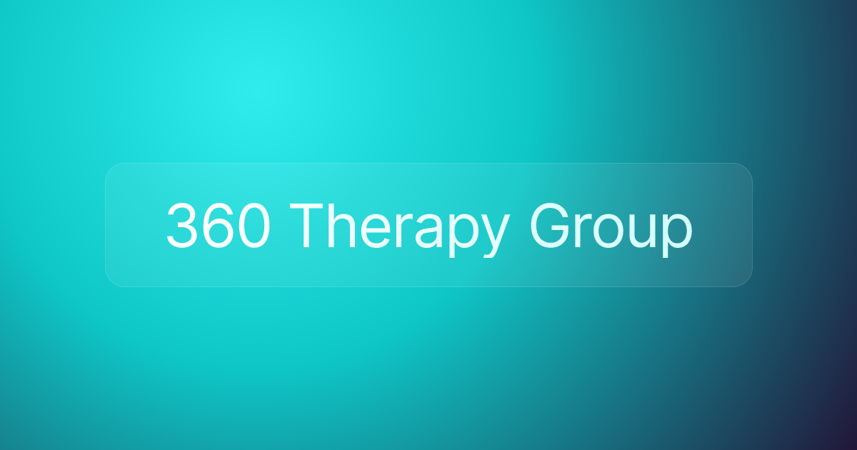 360 Therapy Group