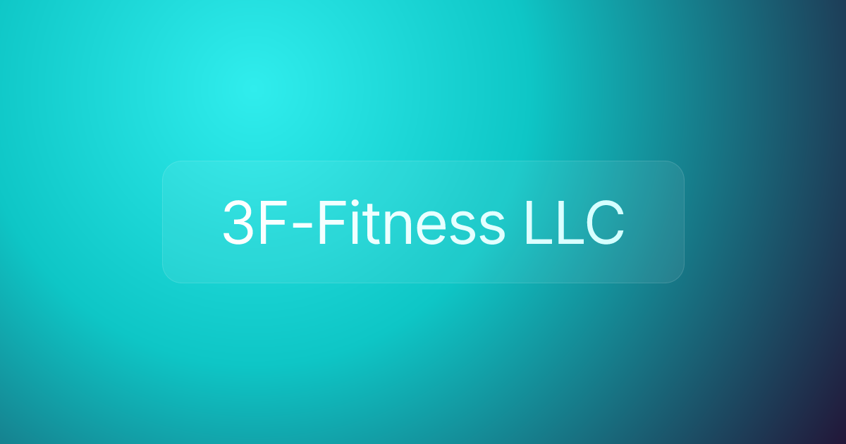 3F-Fitness LLC