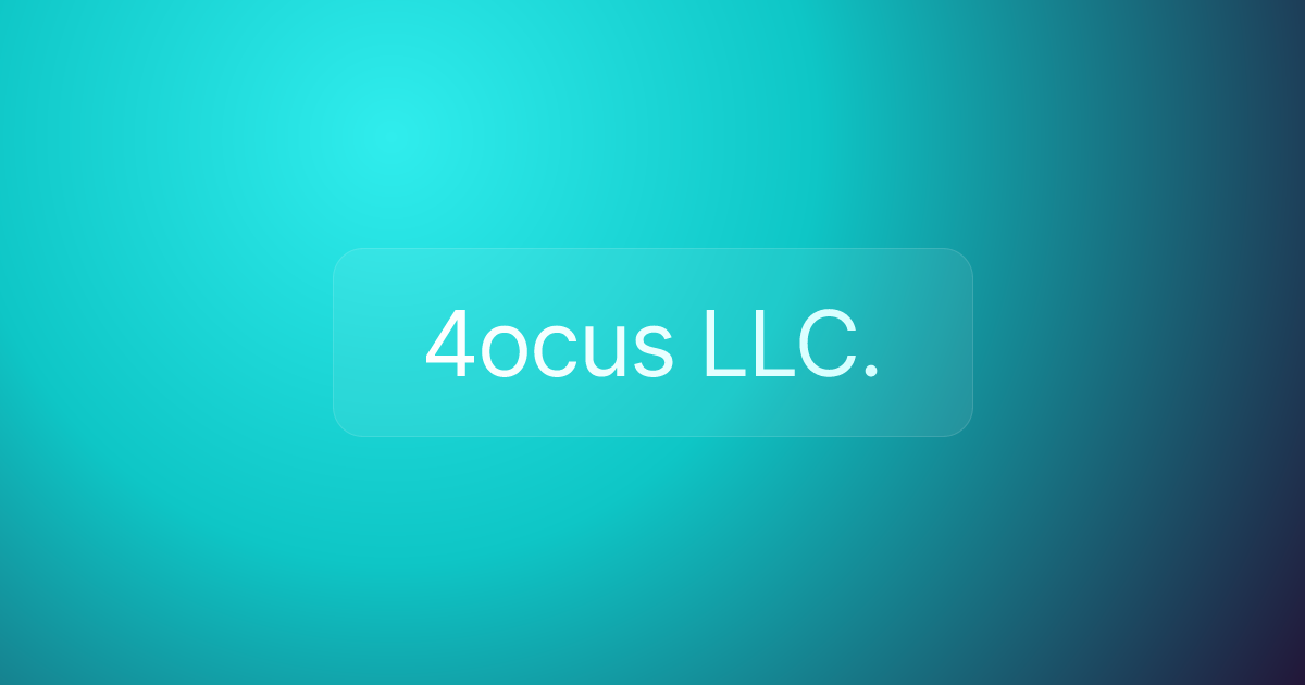 4ocus LLC.