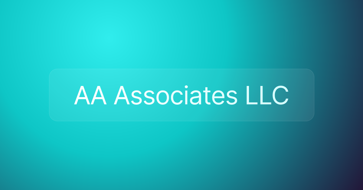 AA Associates LLC