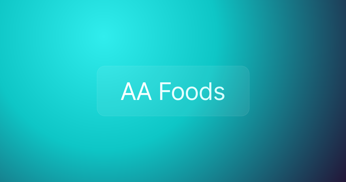AA Foods