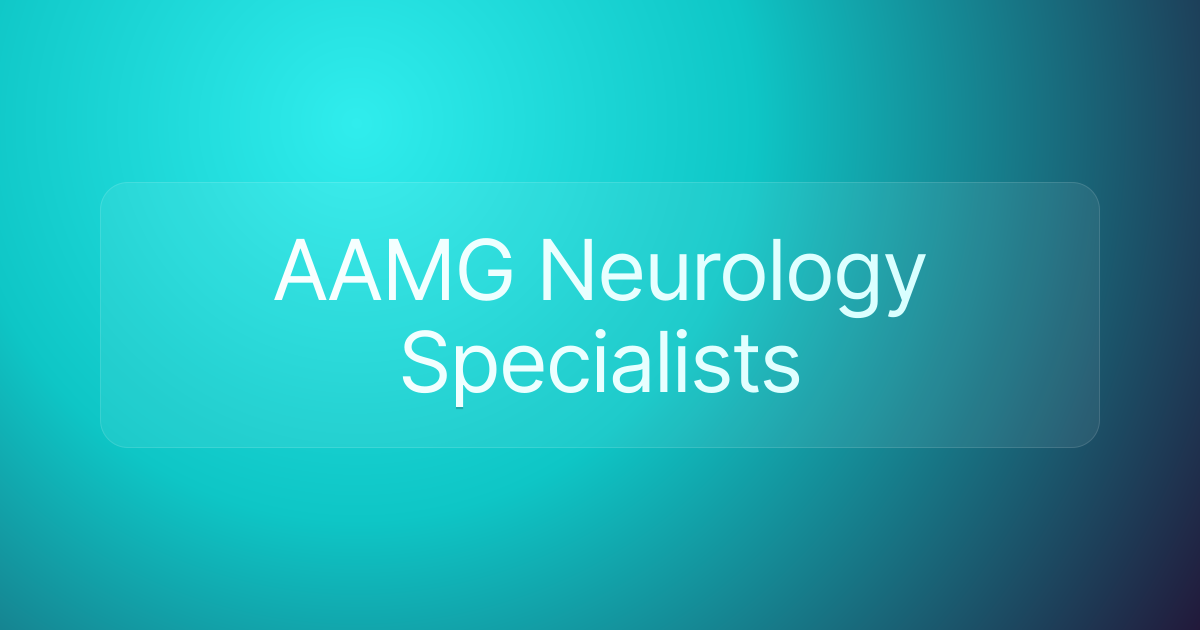 AAMG Neurology Specialists