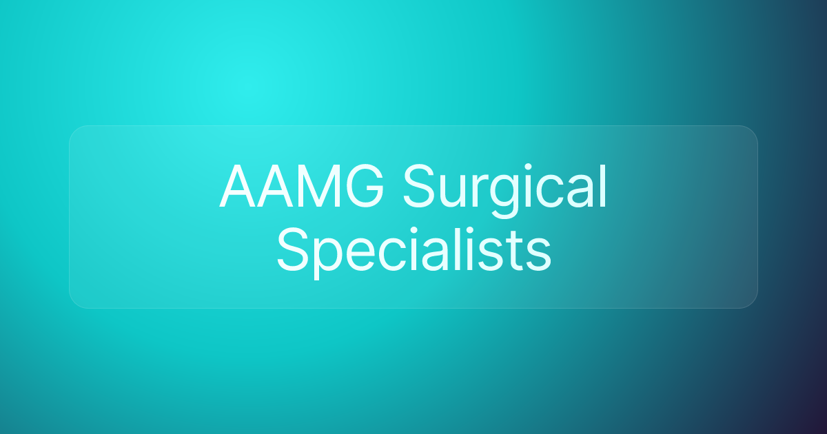 AAMG Surgical Specialists