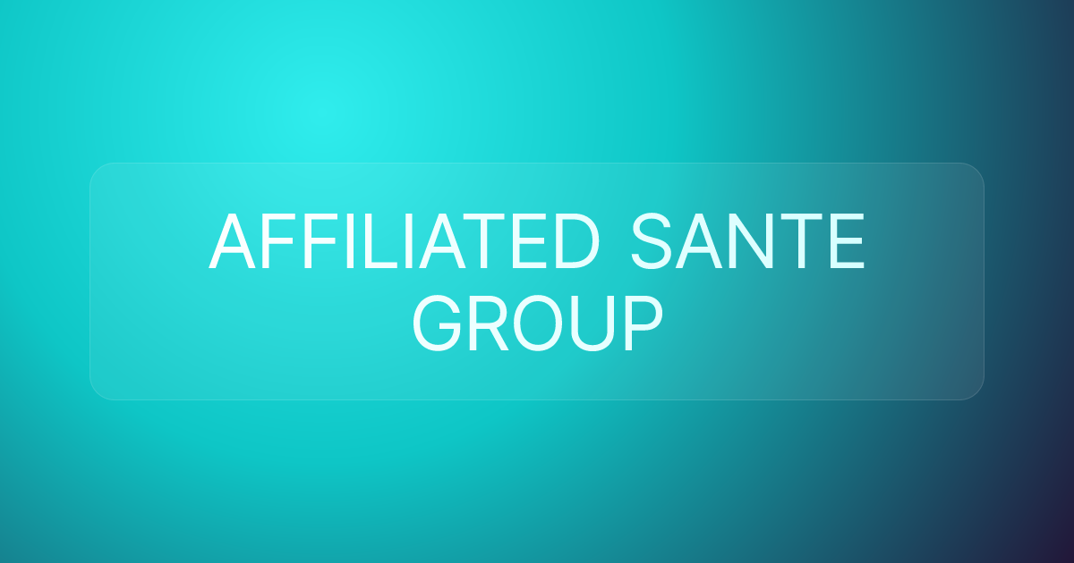 AFFILIATED SANTE GROUP