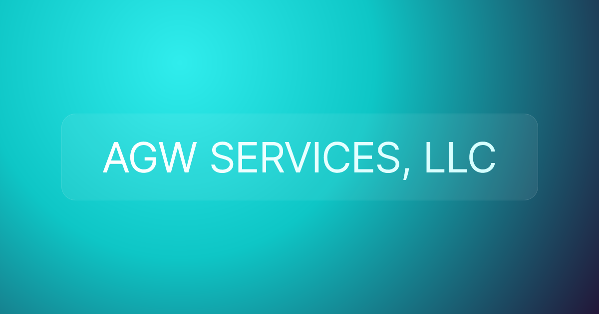 AGW SERVICES, LLC