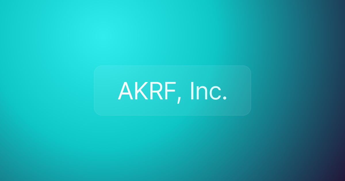 AKRF, Inc.