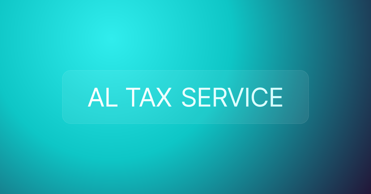 AL TAX SERVICE
