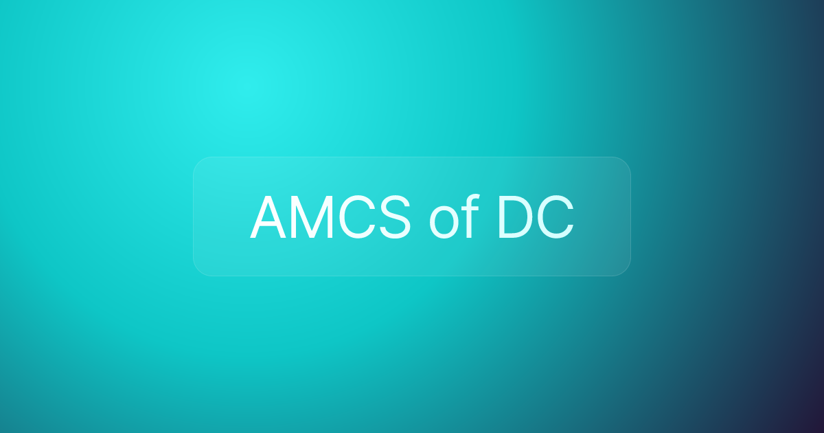 AMCS of DC