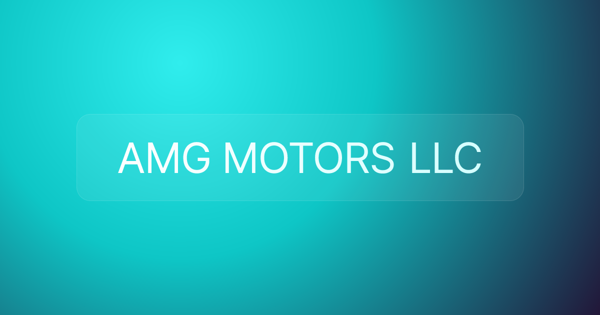 AMG MOTORS LLC