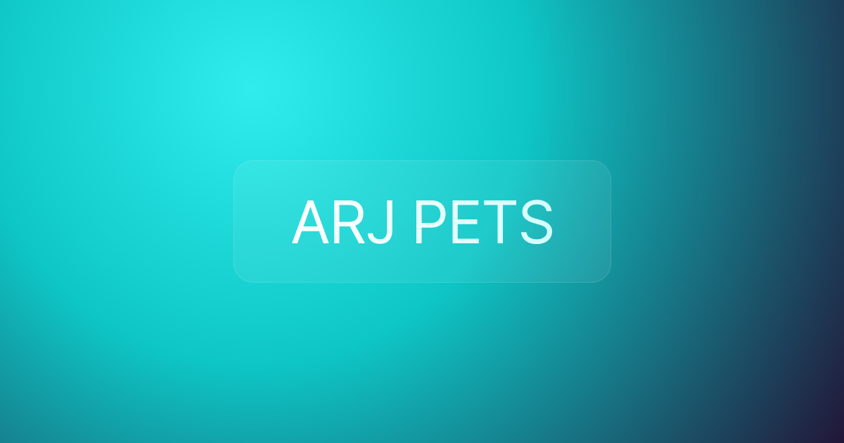 ARJ PETS