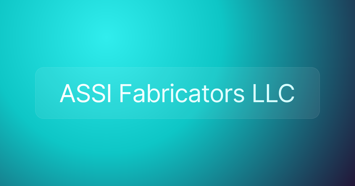 ASSI Fabricators LLC