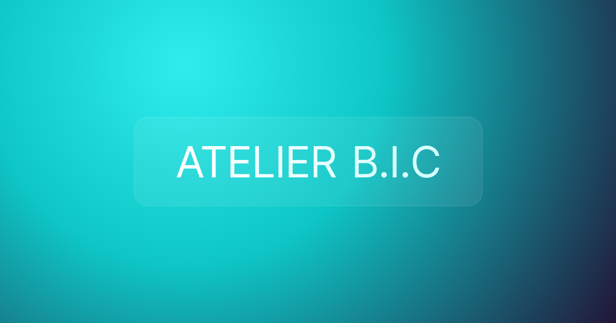 ATELIER B.I.C