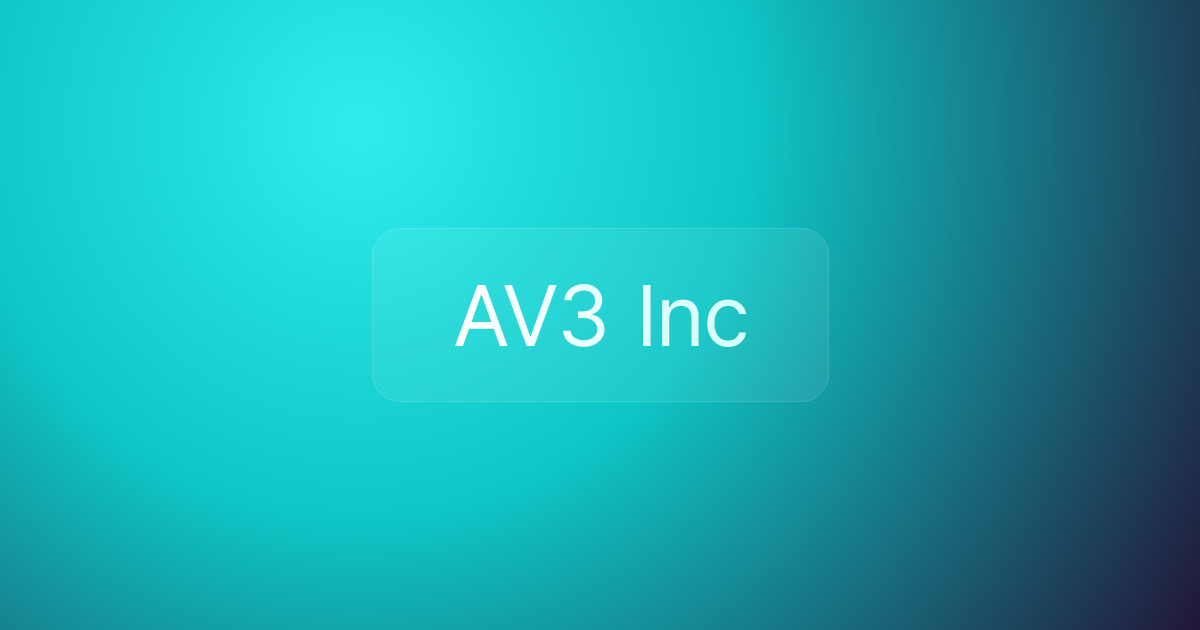 AV3 Inc
