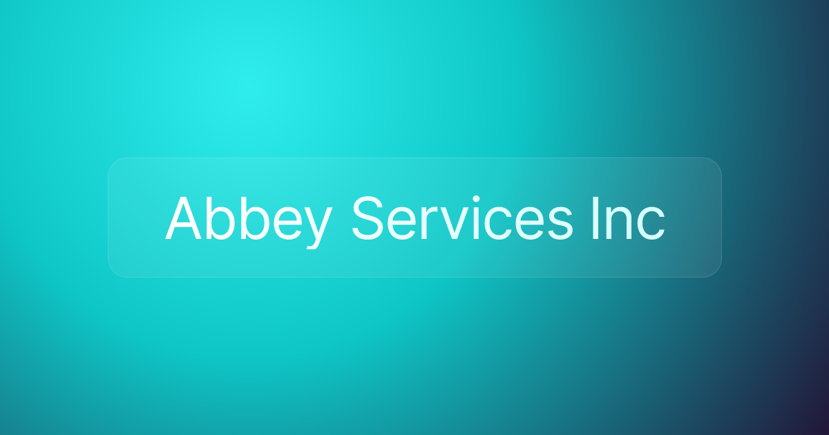 Abbey Services Inc