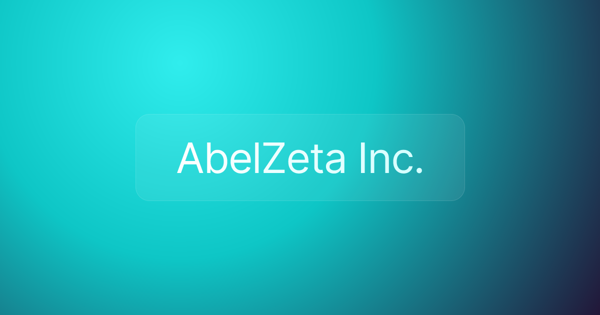 AbelZeta Inc.