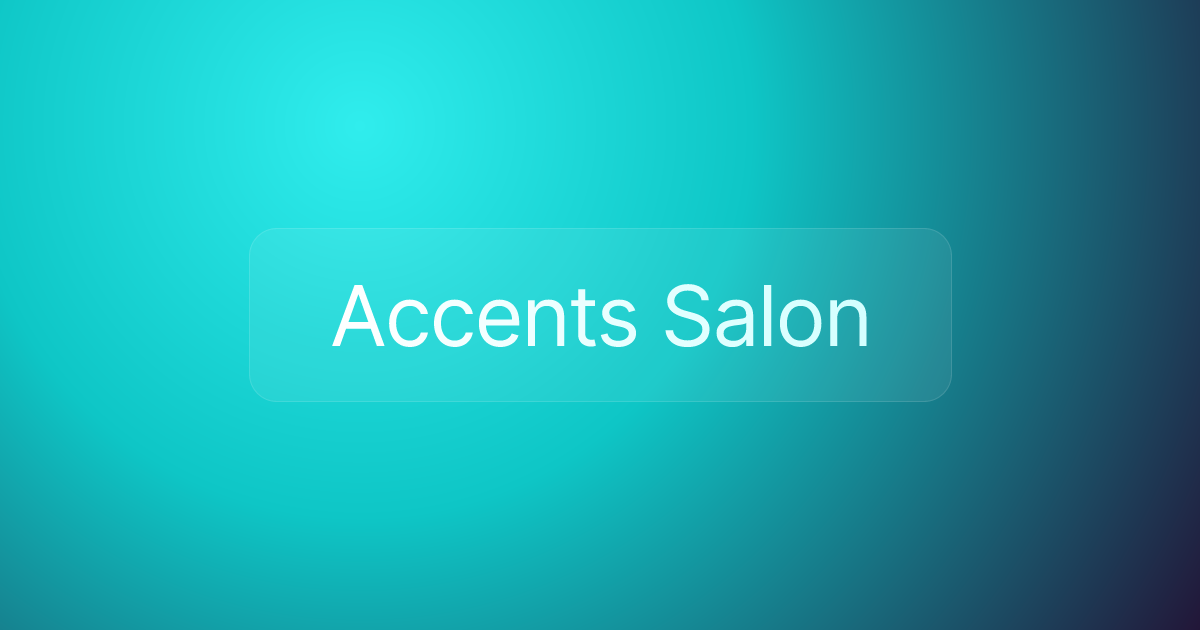 Accents Salon
