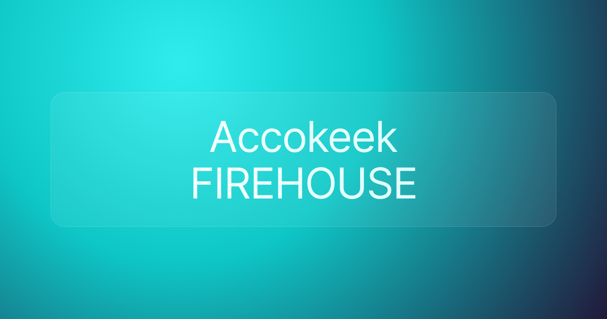 Accokeek FIREHOUSE
