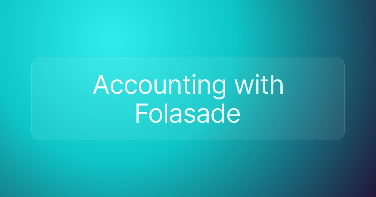 Accounting with Folasade