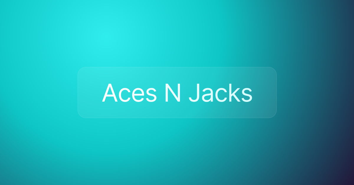 Aces N Jacks