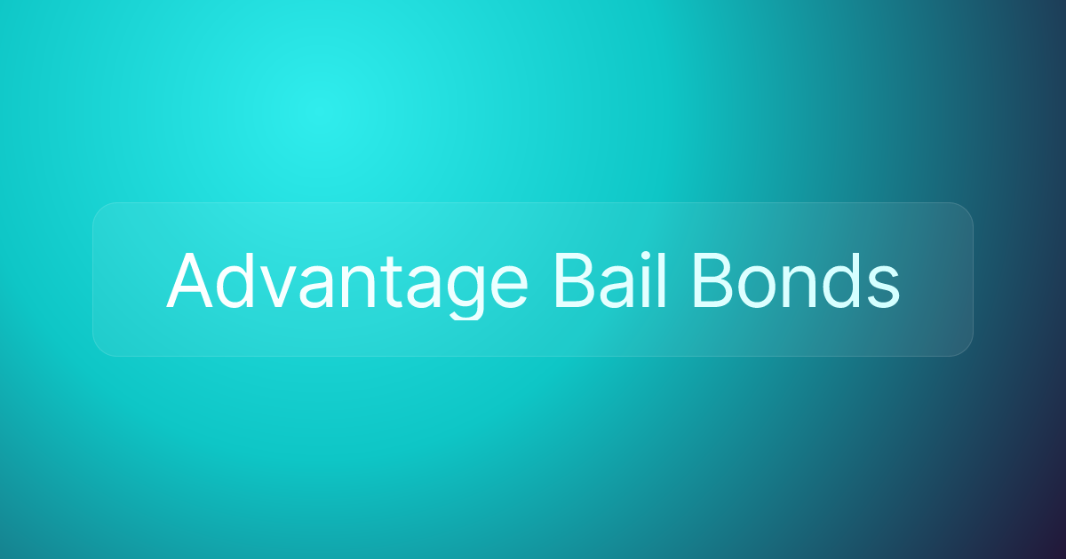 Advantage Bail Bonds