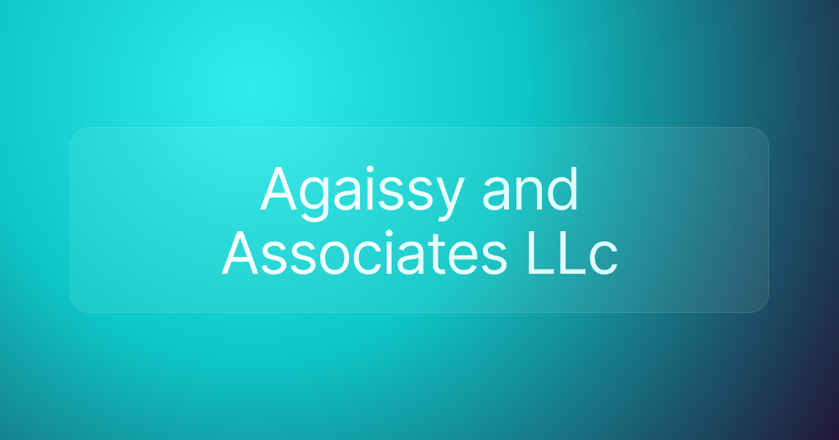 Agaissy and Associates LLc