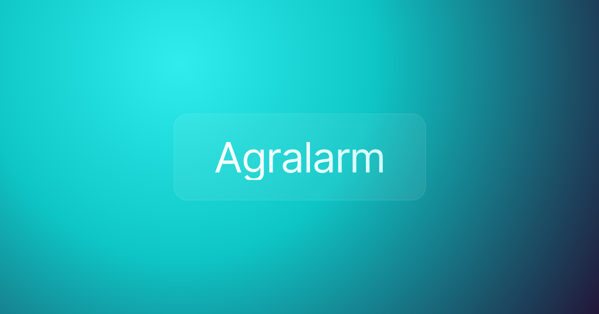 Agralarm
