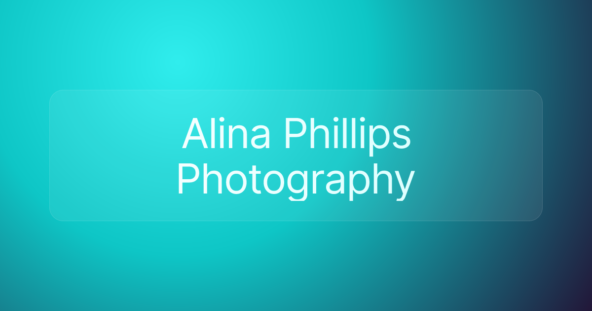 Alina Phillips Photography