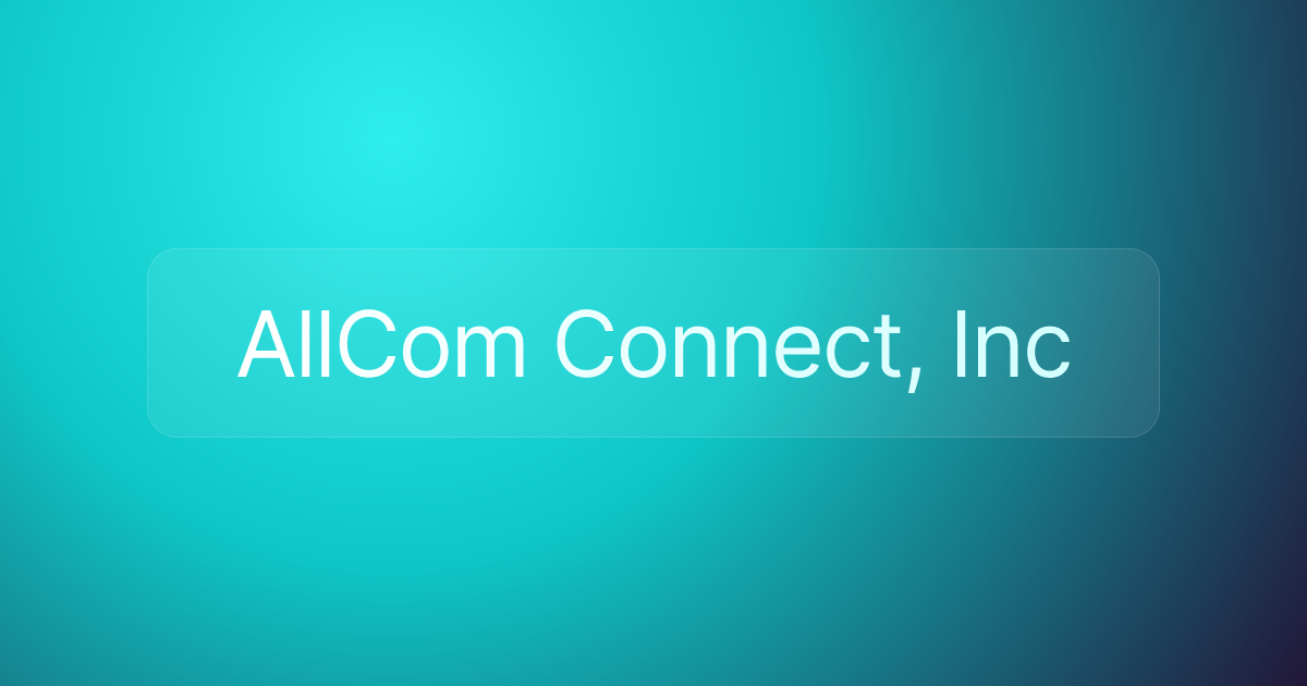AllCom Connect, Inc