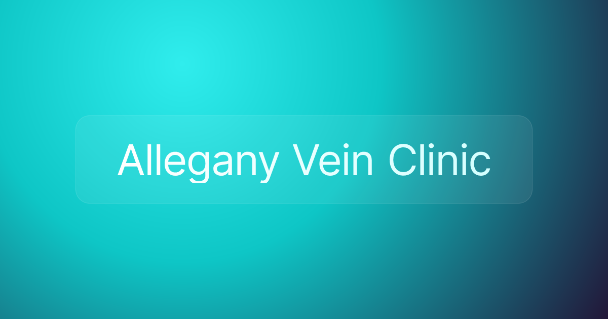 Allegany Vein Clinic