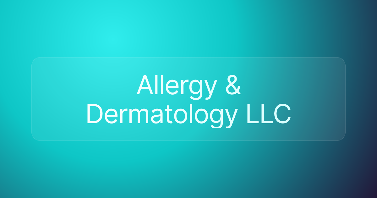 Allergy & Dermatology LLC
