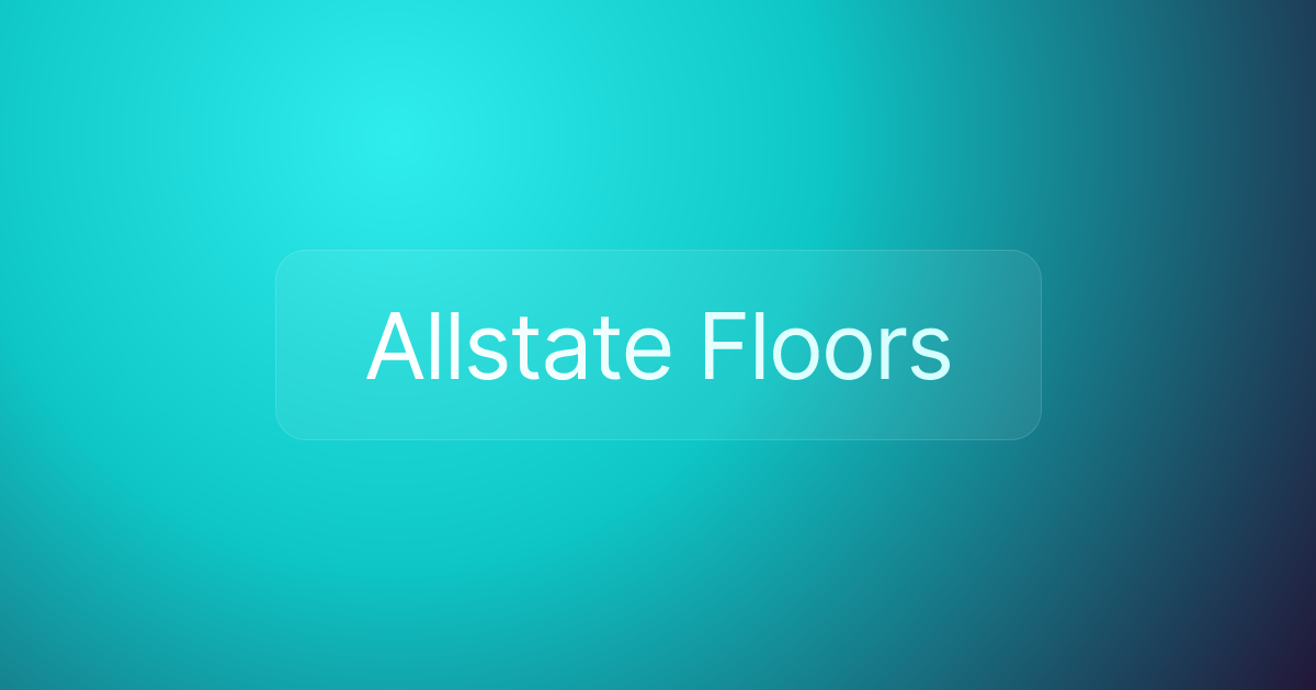 Allstate Floors