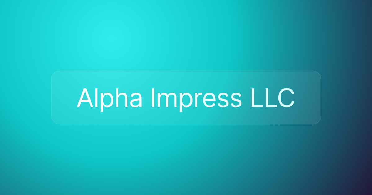 Alpha Impress LLC