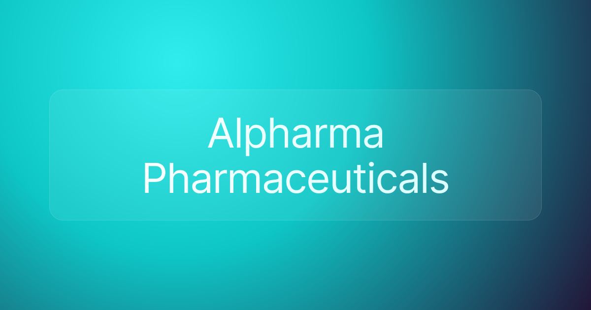 Alpharma Pharmaceuticals