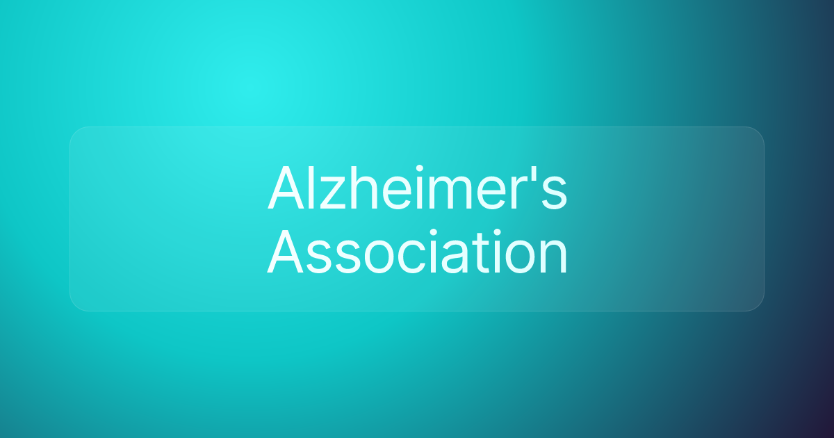 Alzheimer's Association