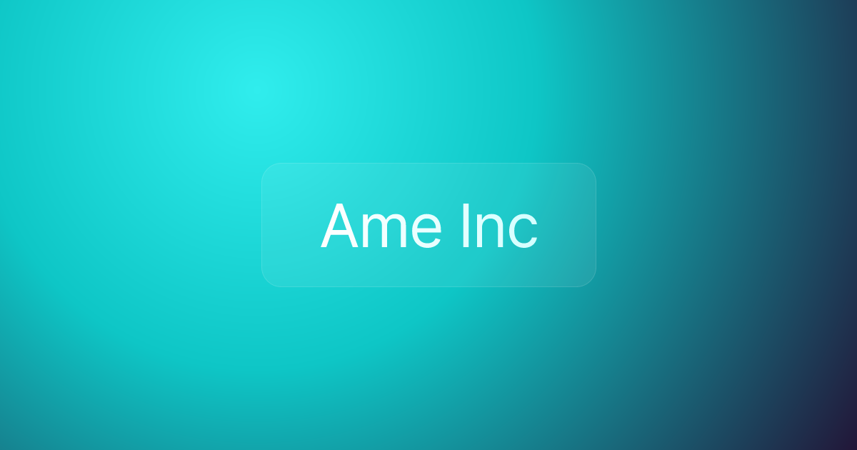Ame Inc