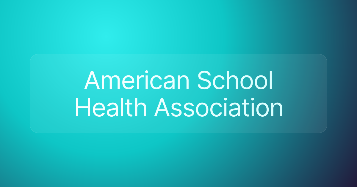 American School Health Association