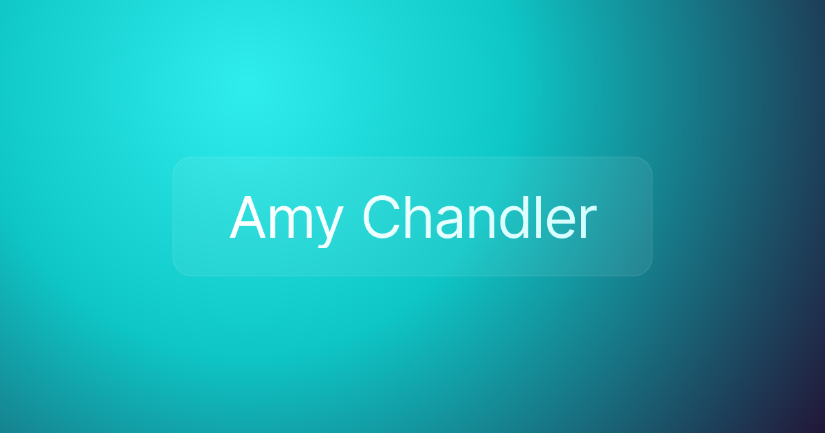Amy Chandler